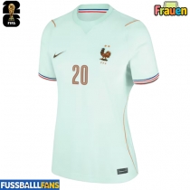Frankreich Desire Doue #20 Auswärtstrikot Frauen WM 2026 Kurzarm